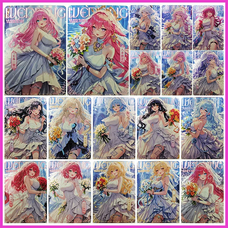 Anime Goddess Story Rare SP Collectible Cards Gotoh Hitori Kafka Zero Two Mash Nezuko Yuuki Asuna Toys for boys Birthday Present
Anime Goddess Story Rare SP Collectible Cards Gotoh Hitori Kafka Zero Two Mash Nezuko Yuuki Asuna Toys for boys Birthday Present