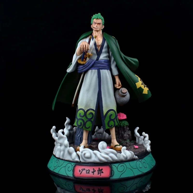 One Piece Roronoa Zoro Fantasy Three Sword Style Wano Country Kimono Large Size Action Figure Desktop Ornament For Anime Lovers
One Piece Roronoa Zoro Fantasy Three Sword Style Wano Country Kimono Large Size Action Figure Desktop Ornament For Anime Lovers