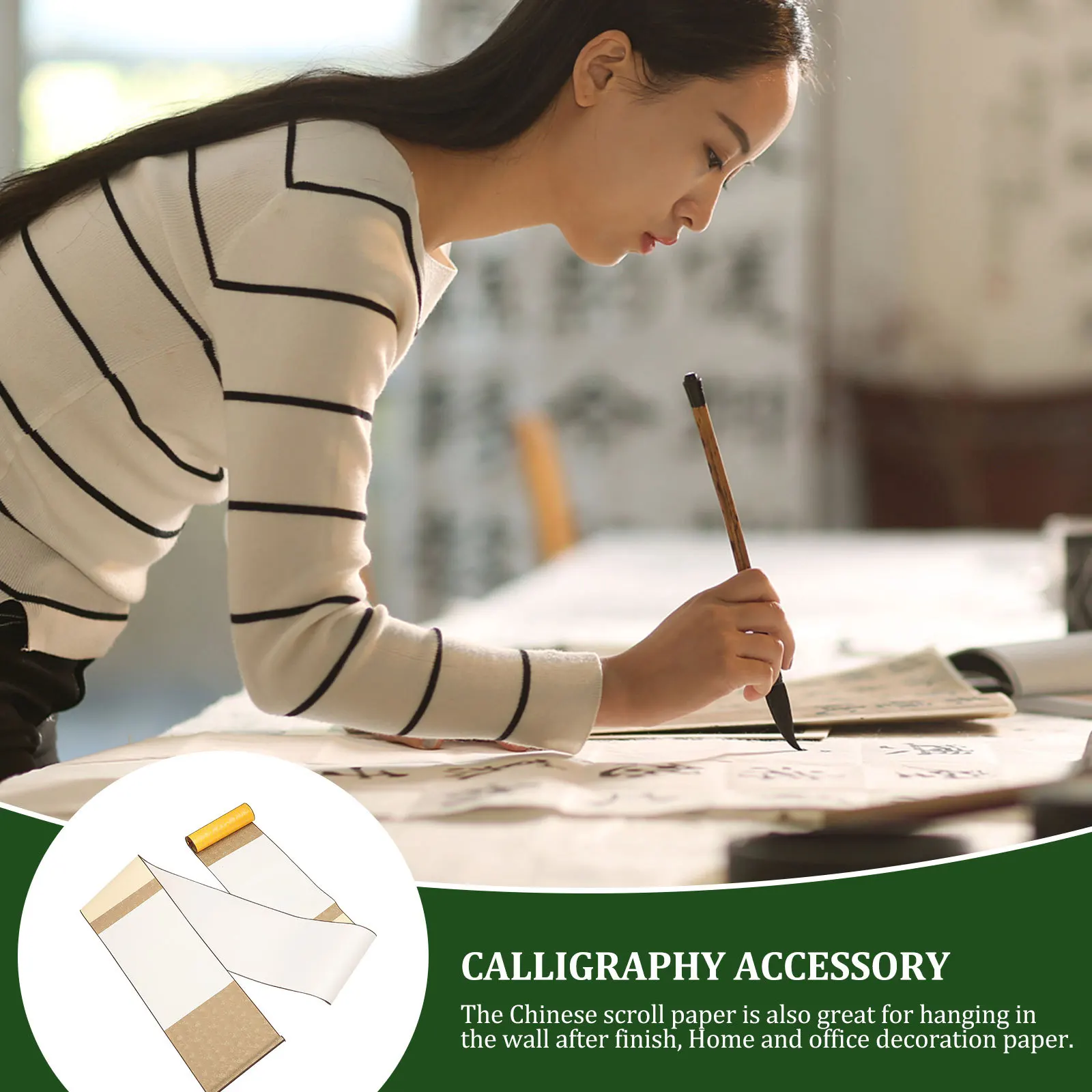 1Set Premium Xuan Paper Scroll Blank Hanging Calligraphy Paper for Writing Painting Practice Chinese Art Wall Decoration
1Set Premium Xuan Paper Scroll Blank Hanging Calligraphy Paper for Writing Painting Practice Chinese Art Wall Decoration