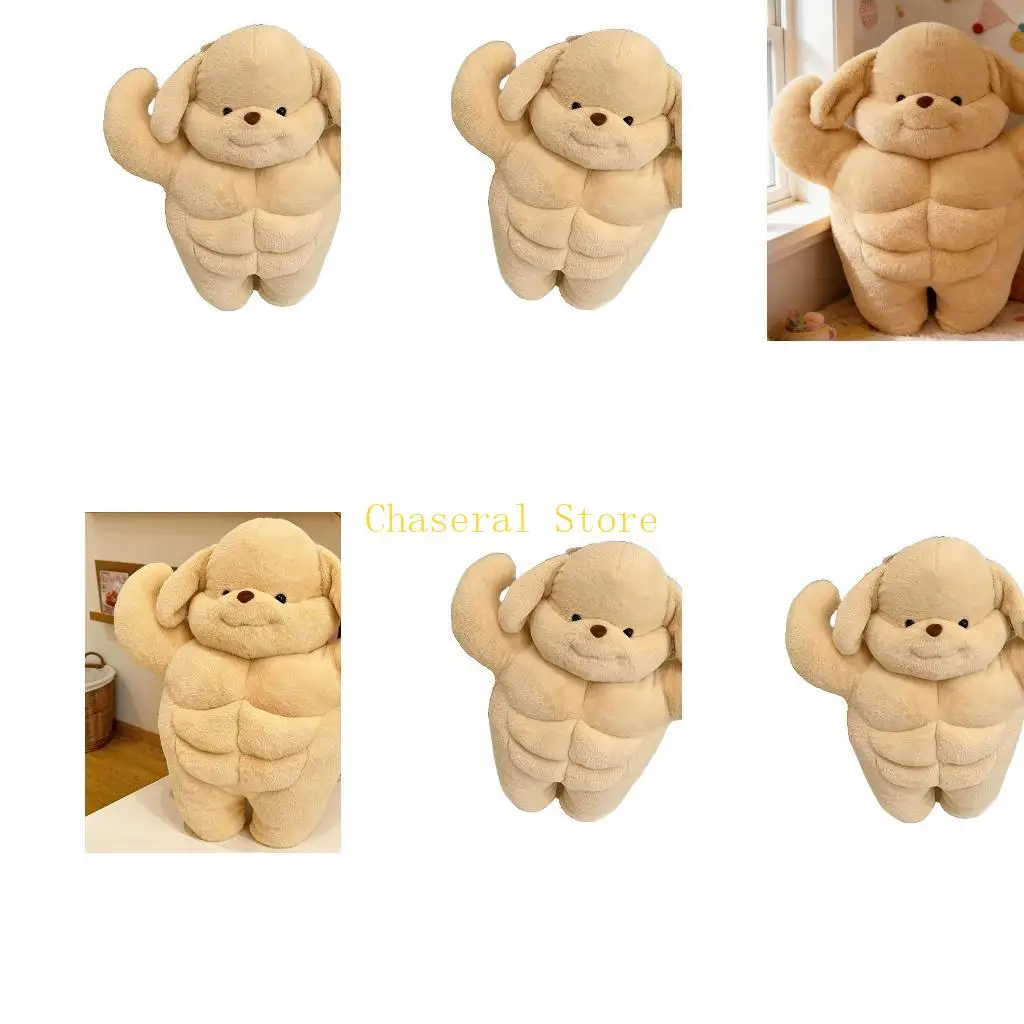 E7CE Stuffed Puppy Toy Soothing Doll Christmas Gift Beefcake Doll for Kids Teenagers
E7CE Stuffed Puppy Toy Soothing Doll Christmas Gift Beefcake Doll for Kids Teenagers