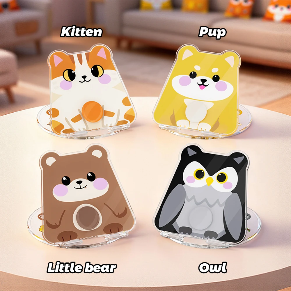 Cute Cartoon Foldable Phone Holder Desktop Stand Portable Universal Support Bracket For Mobile Tablet Video Shooting Use
Cute Cartoon Foldable Phone Holder Desktop Stand Portable Universal Support Bracket For Mobile Tablet Video Shooting Use