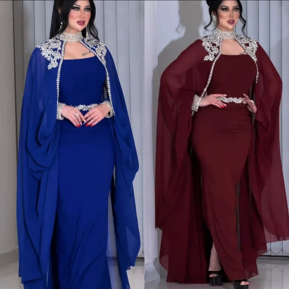Customized Jersey Sequined Beading High Collar Sheath Midi Dresses Bespoke Occasion Exquisite Sparkle Formal Evening
Customized Jersey Sequined Beading High Collar Sheath Midi Dresses Bespoke Occasion Exquisite Sparkle Formal Evening