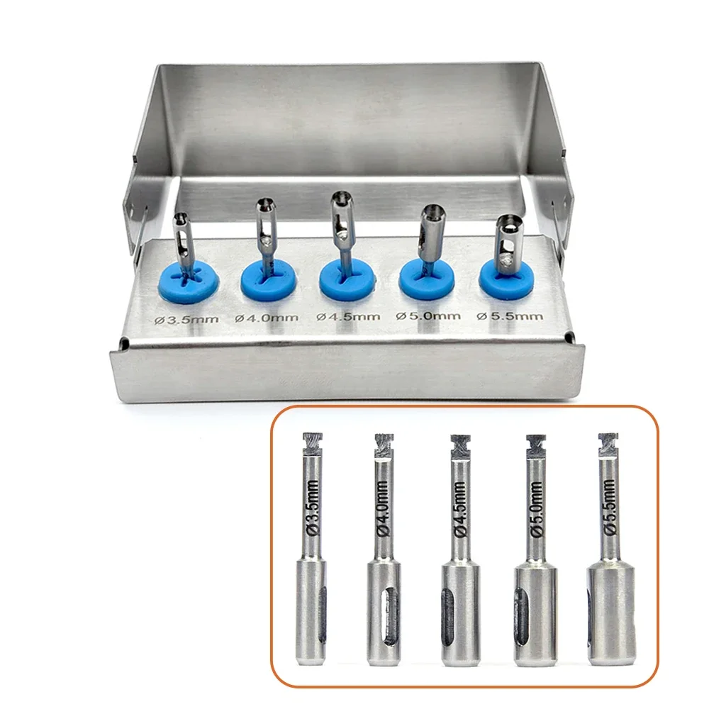 Dental Implant Tissue Punch Kit Gingival Ring Cutter Stainless Steel Surgical Dental Instrument
Dental Implant Tissue Punch Kit Gingival Ring Cutter Stainless Steel Surgical Dental Instrument