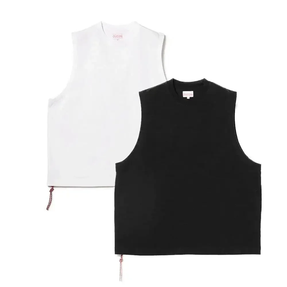 BMS basic Japanese solid color red rope sleeveless sports crew neck vest
BMS basic Japanese solid color red rope sleeveless sports crew neck vest