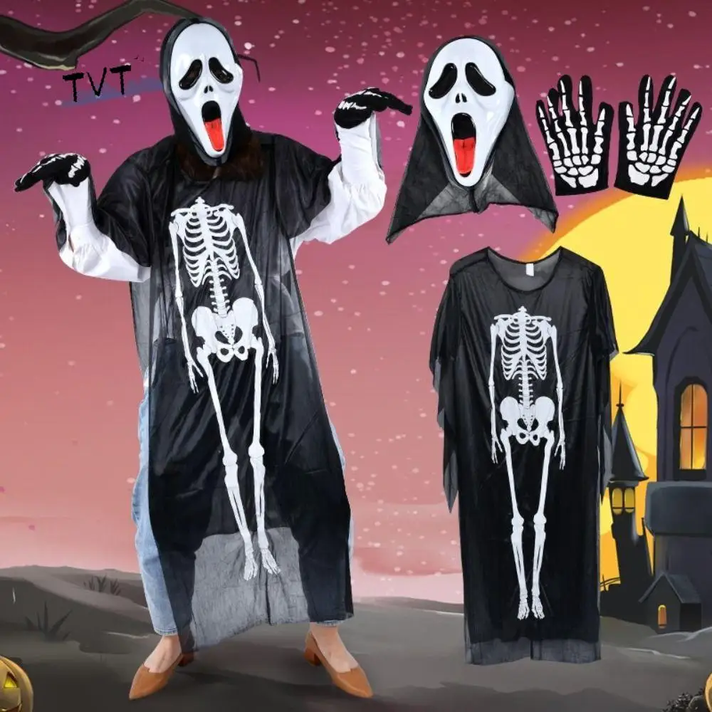 Креативные кости, детская одежда со скелетом, чехол на голову, забавные костюмы с черепом, товары для вечеринок, декор для Хэллоуина 
Креативные кости, детская одежда со скелетом, чехол на голову, забавные костюмы с черепом, товары для вечеринок, декор для Хэллоуина