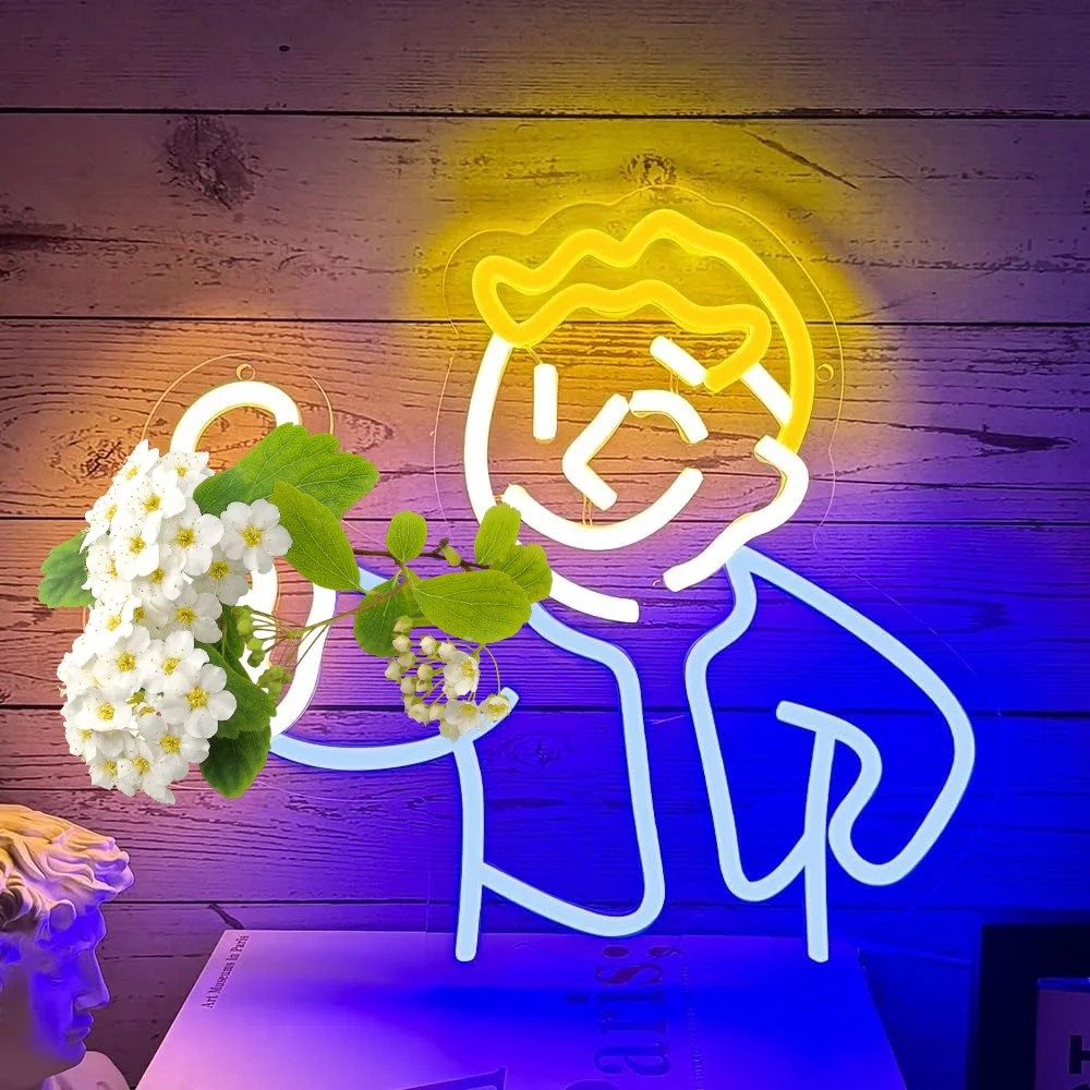 Thumbs Up Neon Sign LED Night Light USB Happy Face Emoji Wall Art Decor Lamp for Game Room Bedroom Home Party Gifts for Friends
Thumbs Up Neon Sign LED Night Light USB Happy Face Emoji Wall Art Decor Lamp for Game Room Bedroom Home Party Gifts for Friends