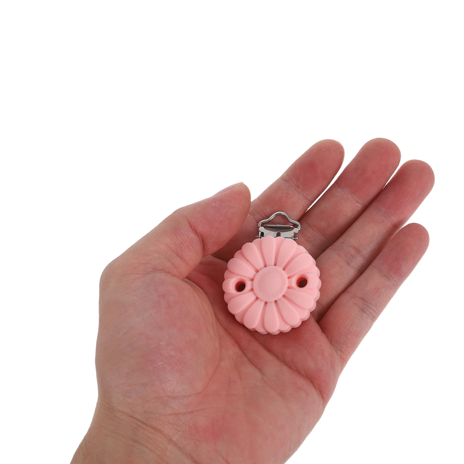 4Pcs Baby Silicone Pacifier Clips Sunflower Design Food Grade Dummy Chain Clip Holder for Teething Teether Suspender Clip
4Pcs Baby Silicone Pacifier Clips Sunflower Design Food Grade Dummy Chain Clip Holder for Teething Teether Suspender Clip