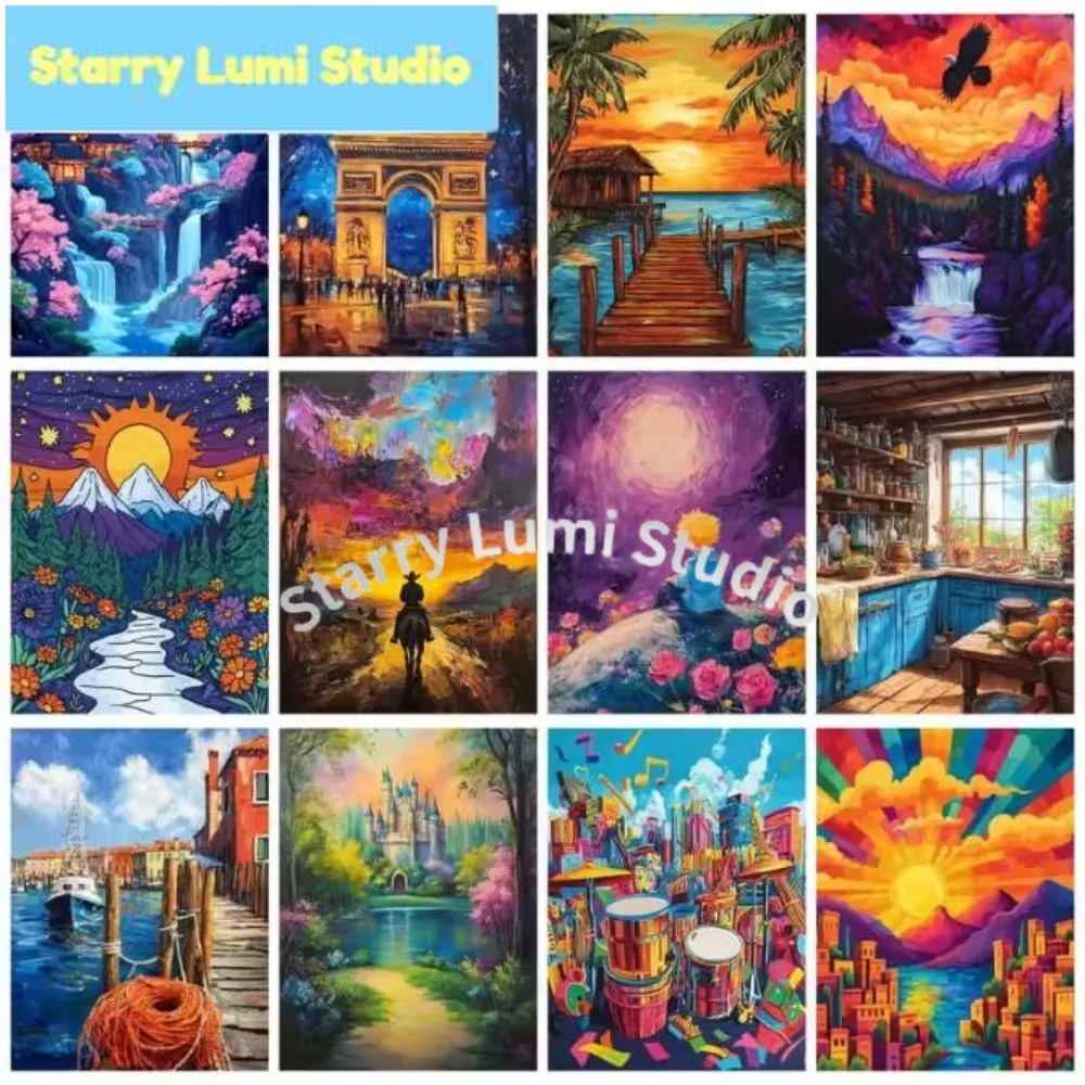 1PCS DIY Vibrant Colorful Scenic Landmarks and Fantasy Art Diamond Painting, Castle and Little Prince Pattern, Wall Decor Gift
1PCS DIY Vibrant Colorful Scenic Landmarks and Fantasy Art Diamond Painting, Castle and Little Prince Pattern, Wall Decor Gift