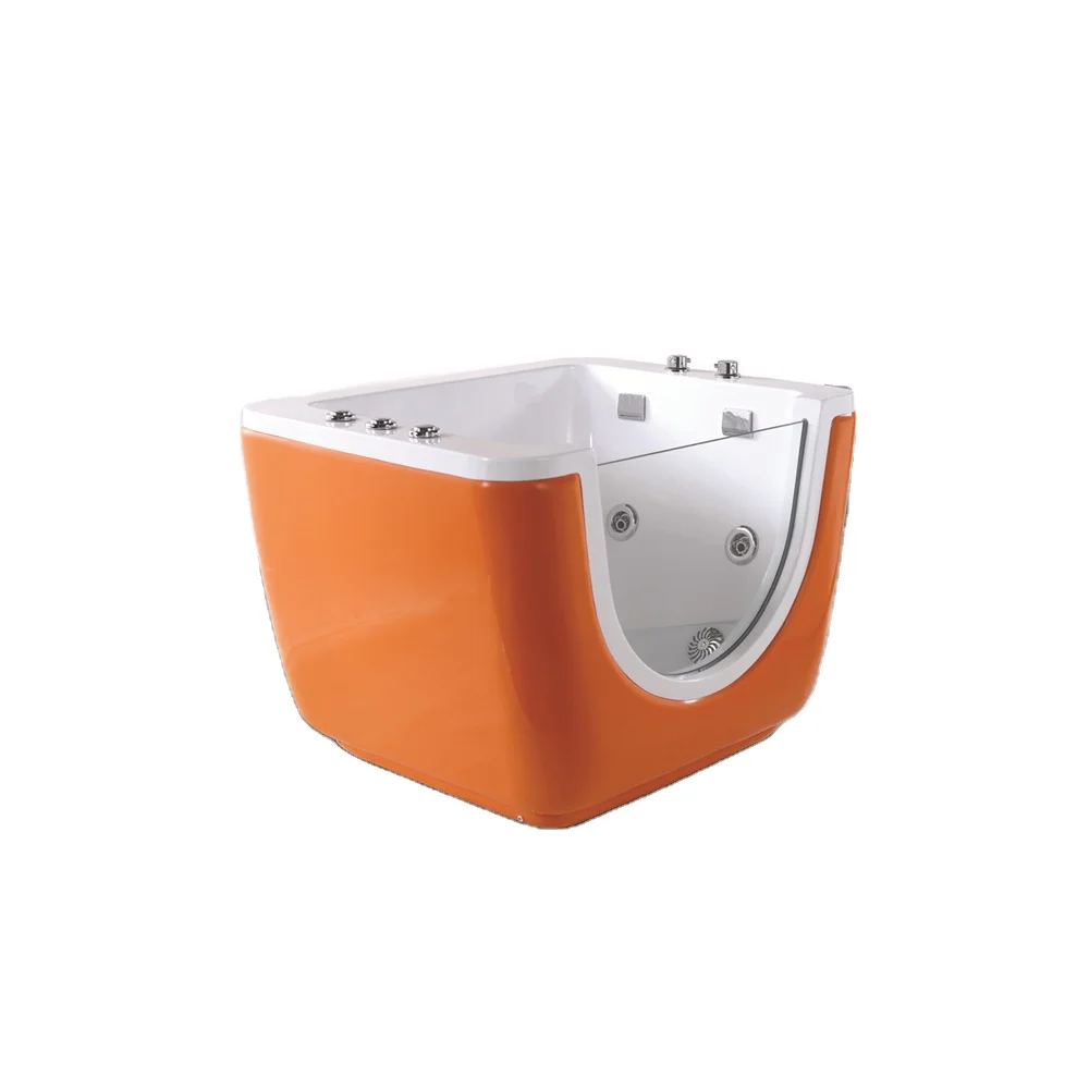 Fancy Orange Color Small Size Baby Use Freestanding Acrylic Bubble Massage Bathtub Spa
Fancy Orange Color Small Size Baby Use Freestanding Acrylic Bubble Massage Bathtub Spa