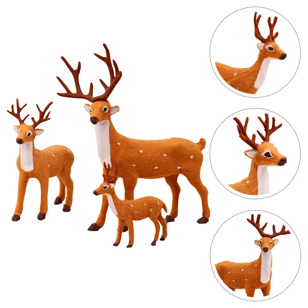 3Pcs Premium Christmas Deer Desktop Ornaments Set for Holiday Decor Festive Xmas Party Home Office Kitchen Dining Room
3Pcs Premium Christmas Deer Desktop Ornaments Set for Holiday Decor Festive Xmas Party Home Office Kitchen Dining Room