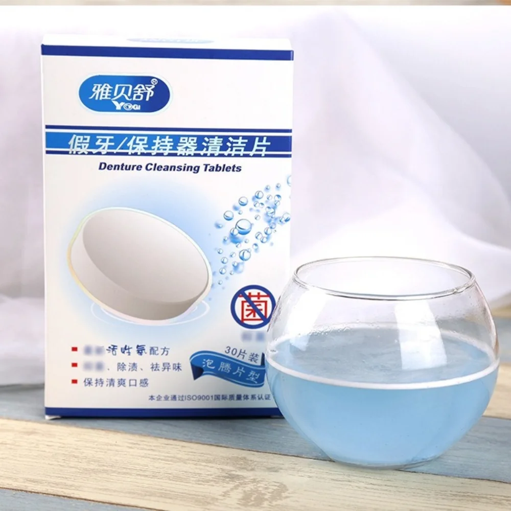 New Package Orthodontic and Denture Cleaning Tablets Remove Bacteria Bad Odors Discoloration Stains Plaque 30 Tabs
New Package Orthodontic and Denture Cleaning Tablets Remove Bacteria Bad Odors Discoloration Stains Plaque 30 Tabs