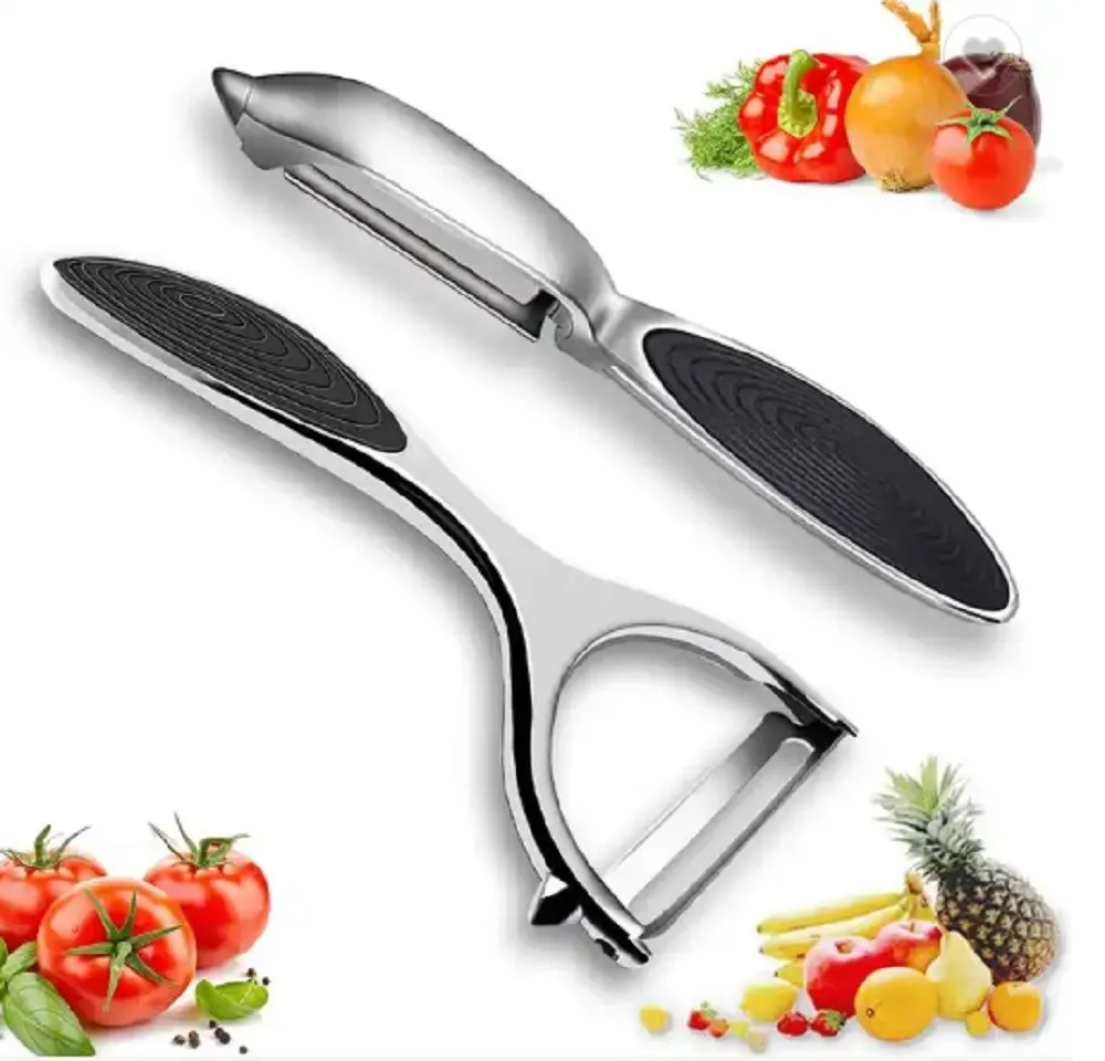 2-Pack Stainless Steel Peelers – Y & I Shaped Vegetable, Apple & Potato Set
2-Pack Stainless Steel Peelers – Y & I Shaped Vegetable, Apple & Potato Set