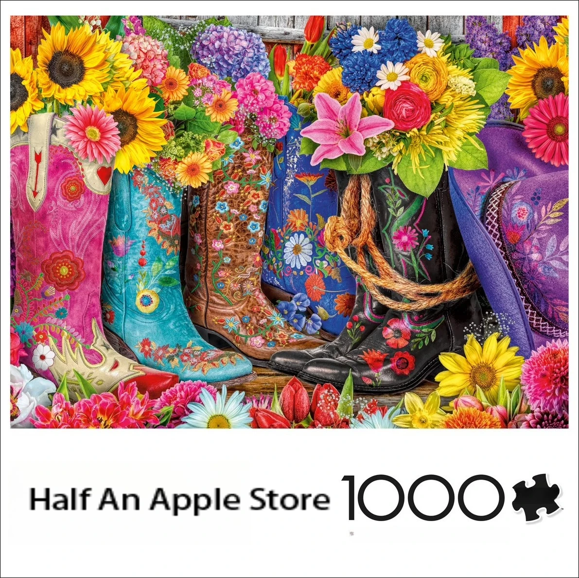 1000 PCS Jigsaw Puzzles for Adults Country Life Cowgirl Colors Puzzles Educational Games Colorful Puzzles Gifts Home Decor
1000 PCS Jigsaw Puzzles for Adults Country Life Cowgirl Colors Puzzles Educational Games Colorful Puzzles Gifts Home Decor