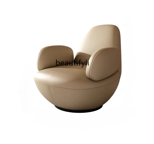 Designer Nordic Single Sofa Wingback Chair Living Room Single Leisure Chair Home Rotating Sofa
Designer Nordic Single Sofa Wingback Chair Living Room Single Leisure Chair Home Rotating Sofa