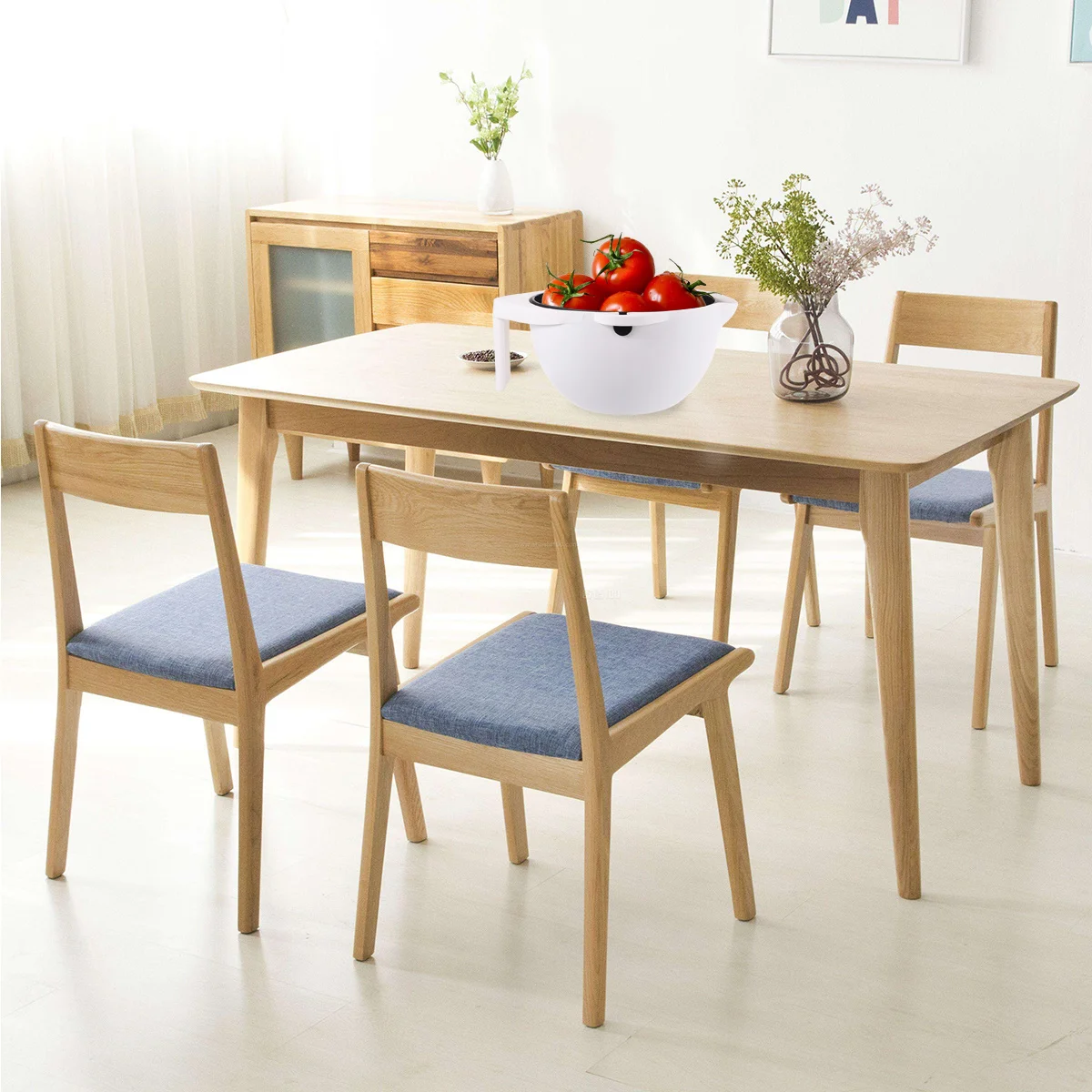 Double Color Vegetable Fruits Basket Black White Kitchen Multifunction Storage Washing Container Practical Basket 
Double Color Vegetable Fruits Basket Black White Kitchen Multifunction Storage Washing Container Practical Basket