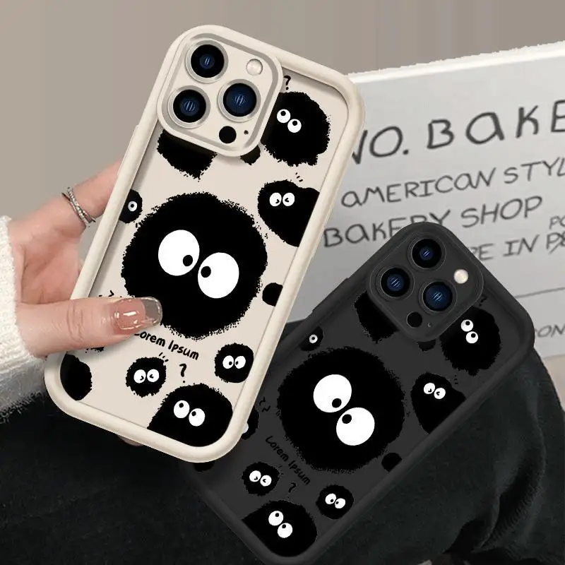 Little Black Monster Phone Case for iPhone 15 Pro Max 11 13 12 14 plus XS X XR 8 SE Soft Shockproof Candy Lens protection Cover
Little Black Monster Phone Case for iPhone 15 Pro Max 11 13 12 14 plus XS X XR 8 SE Soft Shockproof Candy Lens protection Cover