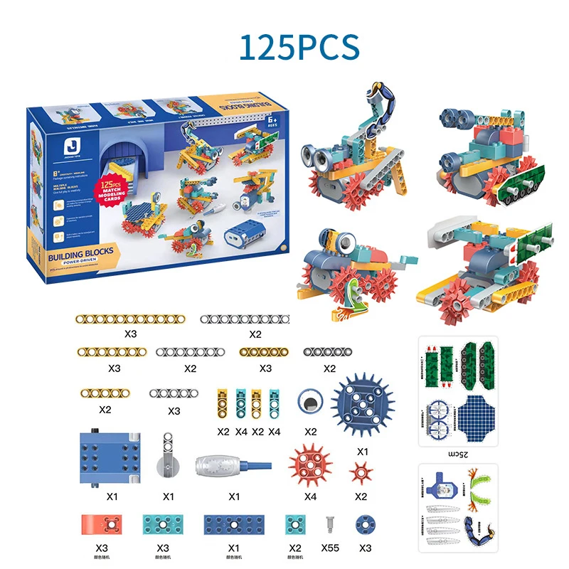 Electric Educational Building Blocks Gears Toys Children Puzzle Big Particle Building Blocks Set
Electric Educational Building Blocks Gears Toys Children Puzzle Big Particle Building Blocks Set