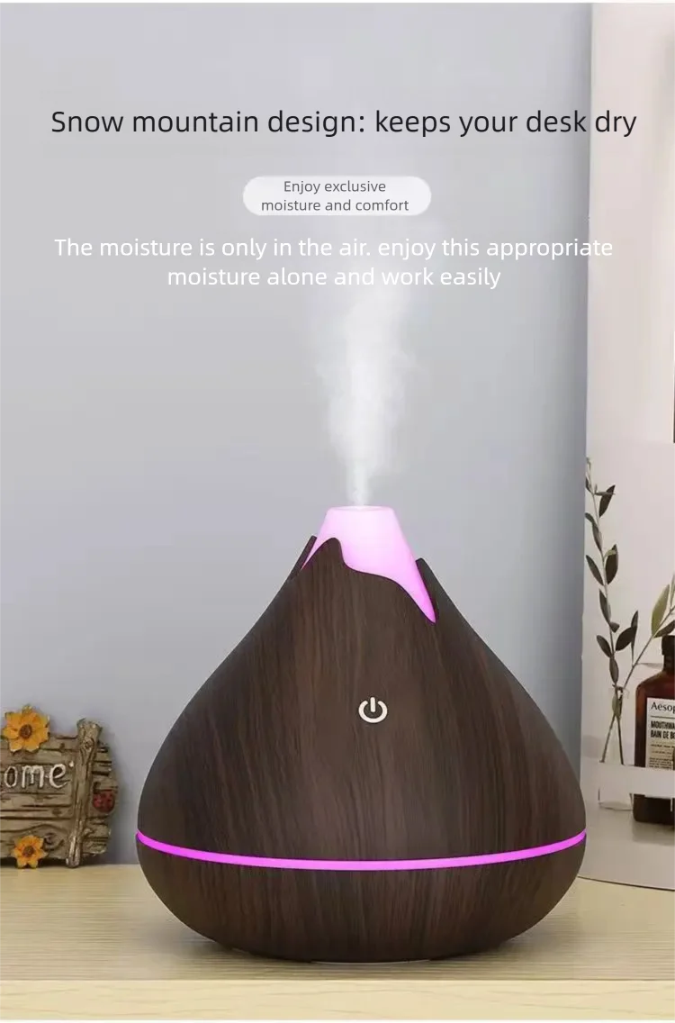 Ultrasonic Aromatherapy Diffuser 2025 Wood Grain Essential Oil Air Humidifier with Remote Control And 7-Color LED Cool Mist
Ultrasonic Aromatherapy Diffuser 2025 Wood Grain Essential Oil Air Humidifier with Remote Control And 7-Color LED Cool Mist