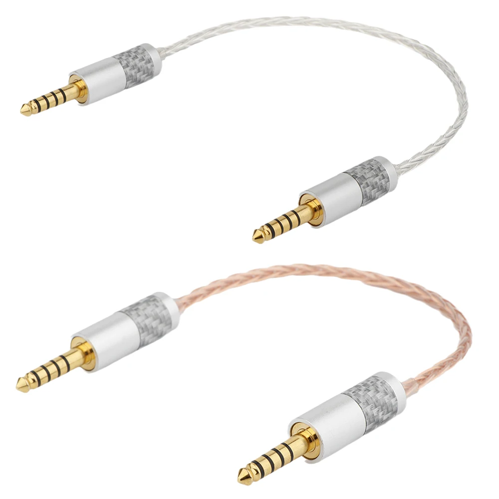 Hi-end HIFI 7N OCC Copper 4.4mm Balanced Male to 4.4mm Balanced Male Audio Adapter Cable 4.4 Male to Male Adapter
Hi-end HIFI 7N OCC Copper 4.4mm Balanced Male to 4.4mm Balanced Male Audio Adapter Cable 4.4 Male to Male Adapter