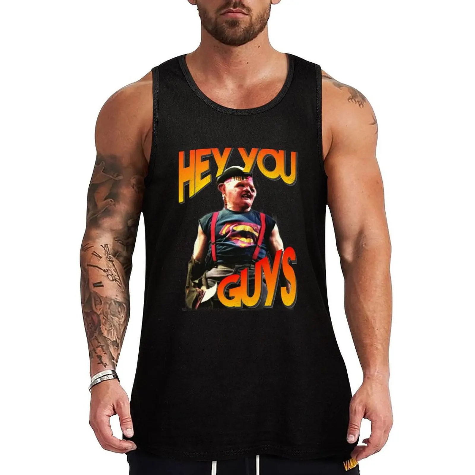 Hey You Guys Sloth Goonies Tank Top Plain Basic Tank Top Cotton Soft Sleeveless Tee
Hey You Guys Sloth Goonies Tank Top Plain Basic Tank Top Cotton Soft Sleeveless Tee
