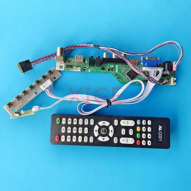 Комплект детской платы контроллера для Φ/801/L01/P01 40Pin LVDS HDMI + VGA + AV + USB 15,6 "экран ноутбука аналоговый ТВ 1366x768
Комплект детской платы контроллера для Φ/801/L01/P01 40Pin LVDS HDMI + VGA + AV + USB 15,6 "экран ноутбука аналоговый ТВ 1366x768