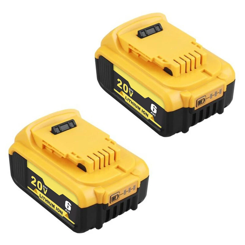 20V 6.0Ah Li-ion Replacement Battery for Dewalt Cordless Power Tools Capacity Rechargeable Battery DCB205 DCB206 DCB180 DCB203
20V 6.0Ah Li-ion Replacement Battery for Dewalt Cordless Power Tools Capacity Rechargeable Battery DCB205 DCB206 DCB180 DCB203