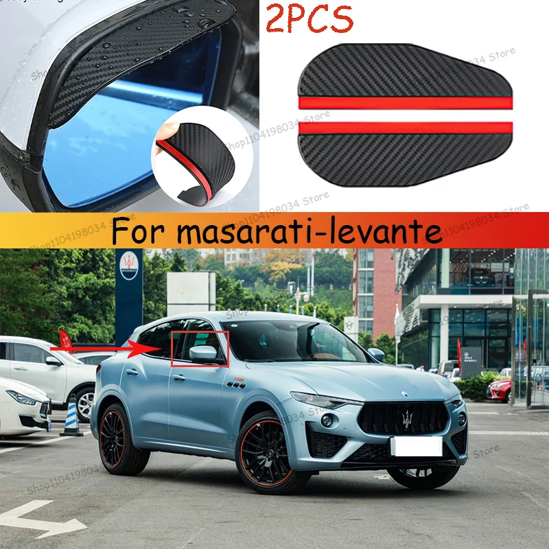 For masarati-levante Car 2PCS Carbon Fiber Sun Visor Shade Cover Car Rearview Mirror Rain Eyebrow Protector Clear Vision
For masarati-levante Car 2PCS Carbon Fiber Sun Visor Shade Cover Car Rearview Mirror Rain Eyebrow Protector Clear Vision