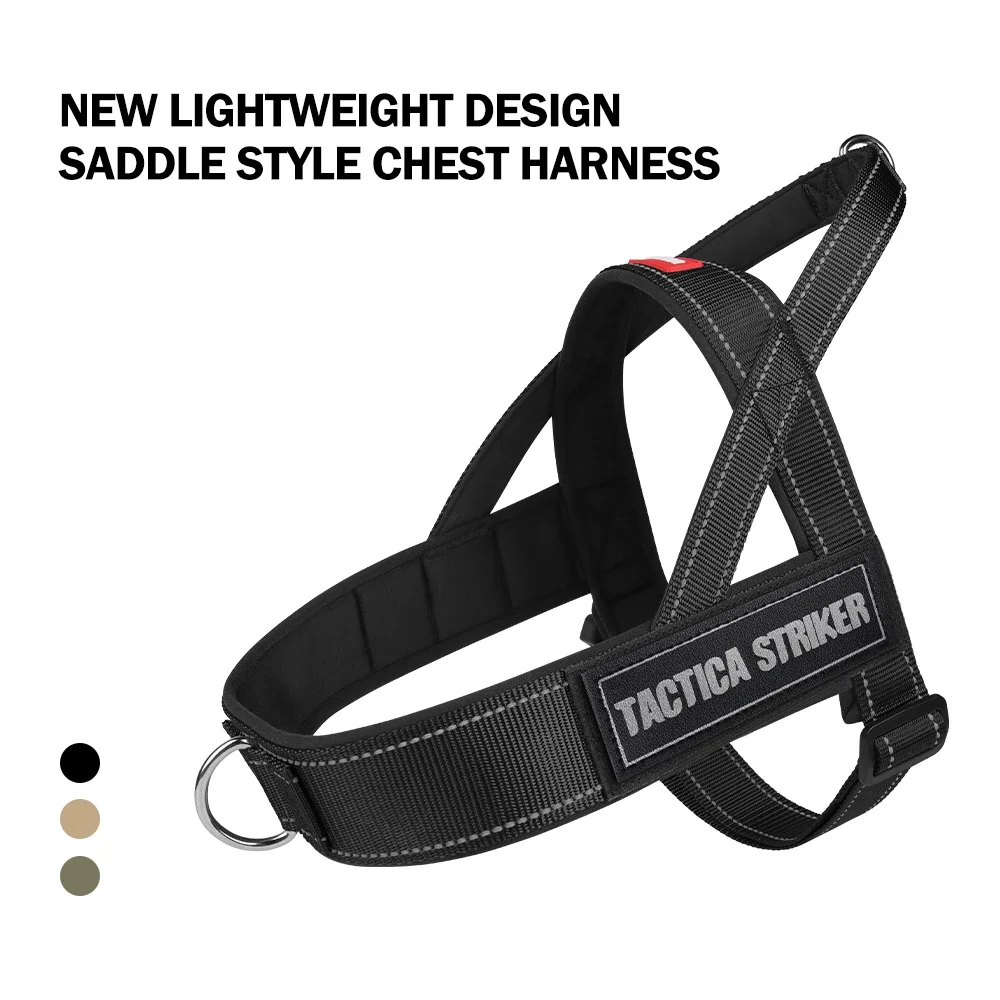 Heavy Duty No-Pull Dog Harness for Dogs - Reflective Lightweight Saddle Vest Pet Collar with Padded Straps Anti-Escape Design
Heavy Duty No-Pull Dog Harness for Dogs - Reflective Lightweight Saddle Vest Pet Collar with Padded Straps Anti-Escape Design