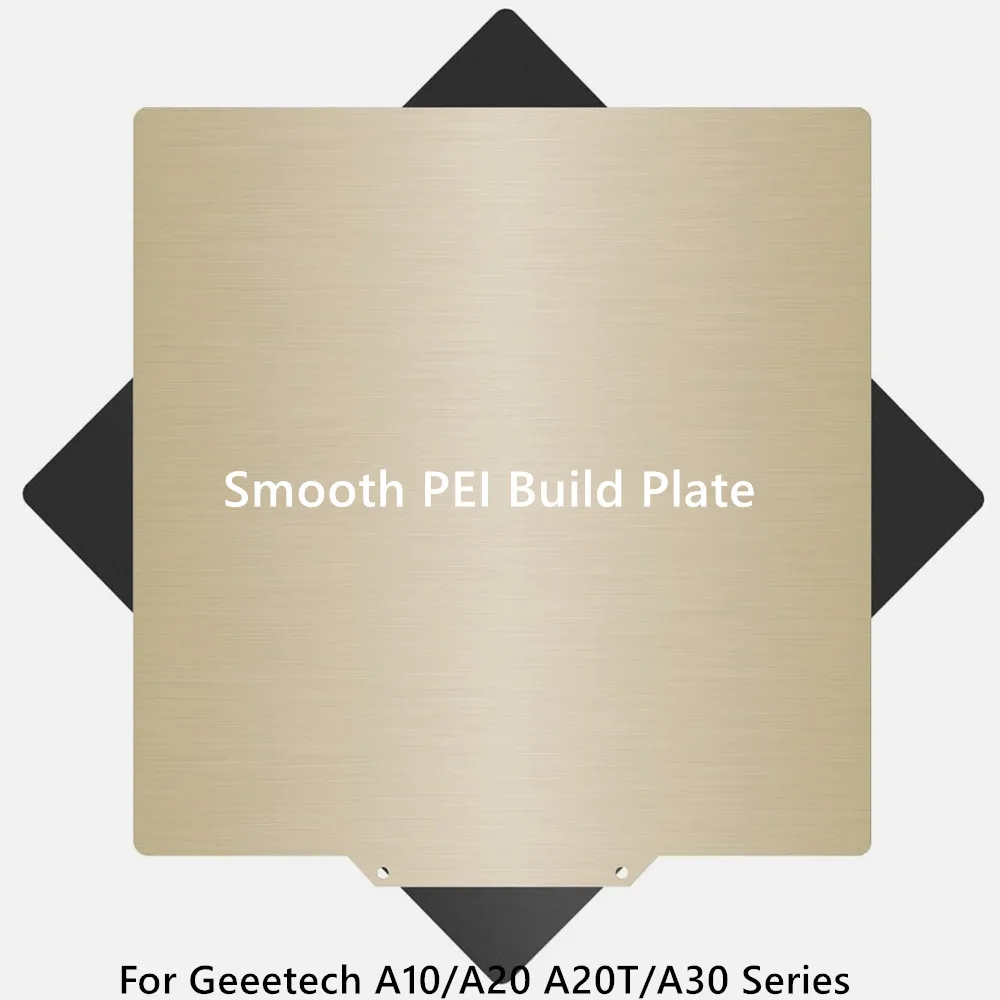 Geeetech PEI Smooth Build Plate for A10/A20 A20T/A30 Series 3D Printer Hot Bed 235/260/310/330mm Flexible Spring Stele Sheet
Geeetech PEI Smooth Build Plate for A10/A20 A20T/A30 Series 3D Printer Hot Bed 235/260/310/330mm Flexible Spring Stele Sheet