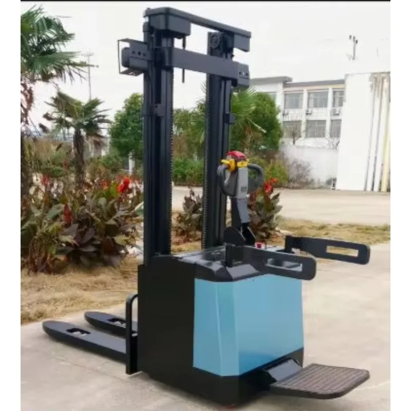Electric Stacker 1.5 Ton Lifting Height Forklift Pallet Stacker for Warehouse Logistics
Electric Stacker 1.5 Ton Lifting Height Forklift Pallet Stacker for Warehouse Logistics