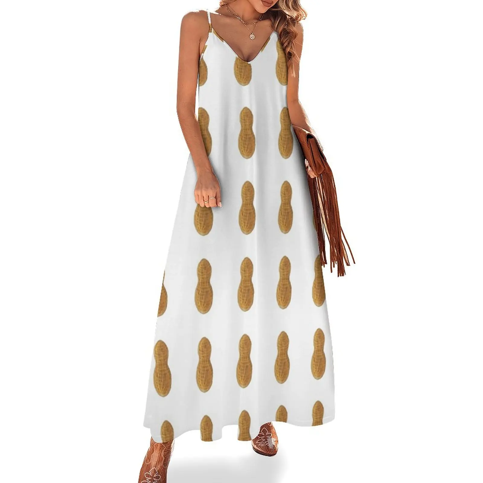Everyone is Nuts for Peanuts! Sleeveless Dress dress women's elegant loose dresses bandage dress women clothes
Everyone is Nuts for Peanuts! Sleeveless Dress dress women's elegant loose dresses bandage dress women clothes