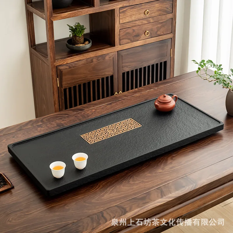 New Modern Minimalist Natural Wujin Stone Tea Tray Durable Solid-Piece Home Tea Table with Drain Pipe Home Gift
New Modern Minimalist Natural Wujin Stone Tea Tray Durable Solid-Piece Home Tea Table with Drain Pipe Home Gift