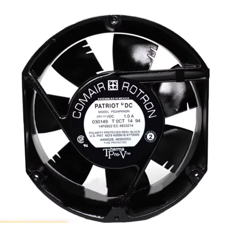 COMAIR R0TRON PD24P6NDN DC 24V 1.0A 172x150x51mm Server Cooling Fan
COMAIR R0TRON PD24P6NDN DC 24V 1.0A 172x150x51mm Server Cooling Fan