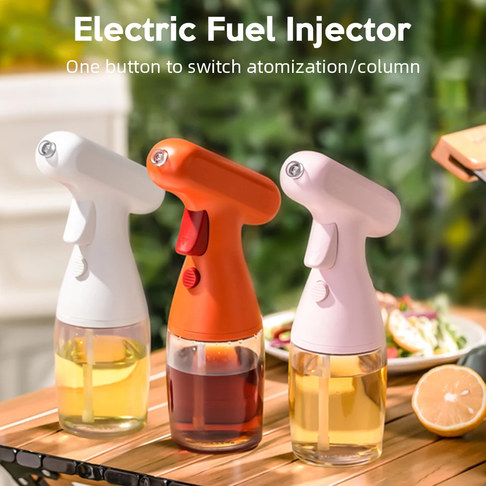 New Electric Spray Oil Sprayer 280ml BBQ Camping Spray Bottle Oil Dispenser Cooking Kitchen Gadgets
New Electric Spray Oil Sprayer 280ml BBQ Camping Spray Bottle Oil Dispenser Cooking Kitchen Gadgets