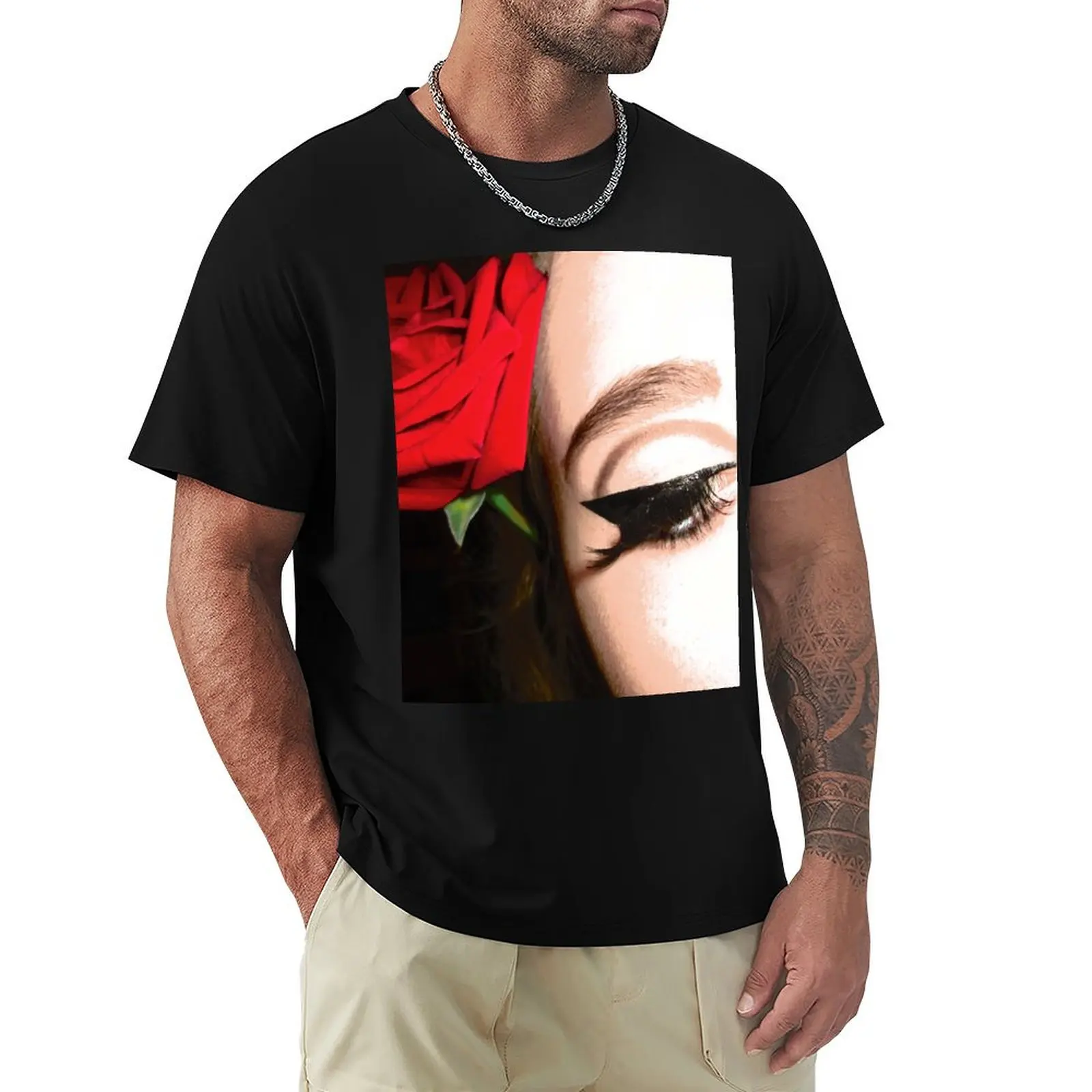 Roses and Eyeliner T-Shirt quick drying basketball graphic tees luxury t-shirt tees clothing for men
Roses and Eyeliner T-Shirt quick drying basketball graphic tees luxury t-shirt tees clothing for men
