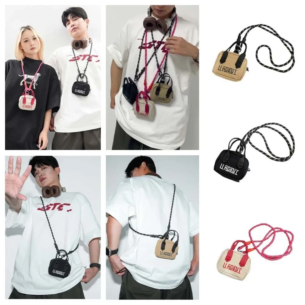 Small Storage Bag Nylon Mini Crossbody Bag Waterproof Card Holder Neck Hanging Bag Bank Card Organizer Korean Style
Small Storage Bag Nylon Mini Crossbody Bag Waterproof Card Holder Neck Hanging Bag Bank Card Organizer Korean Style