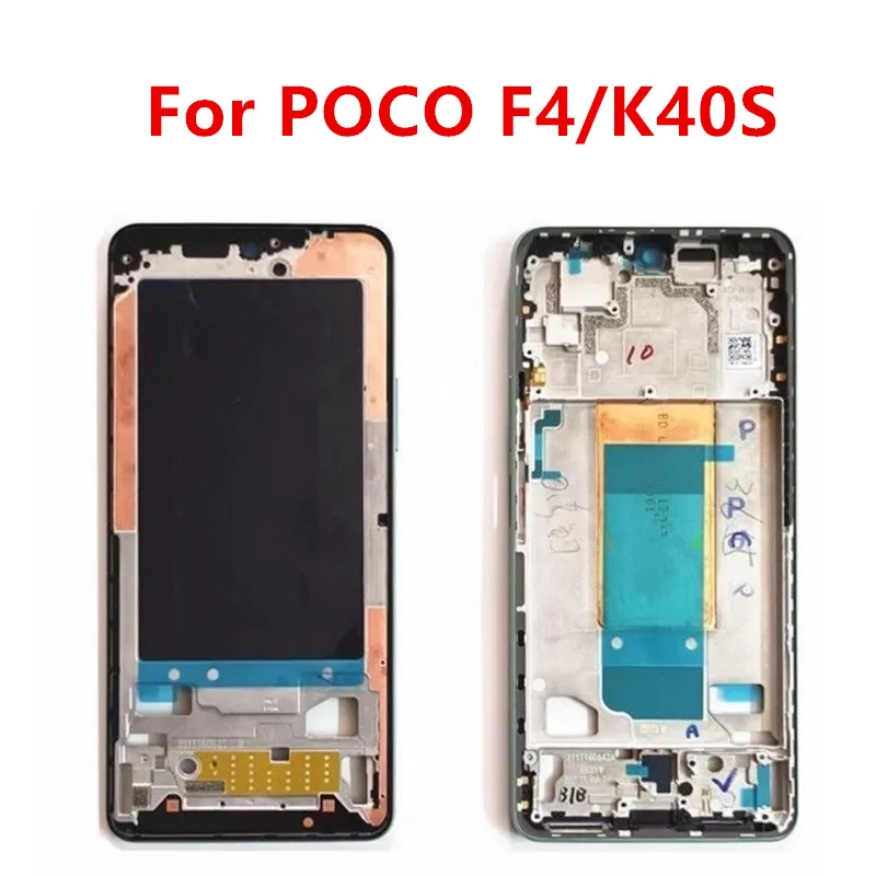 F4 для Xiaomi POCO F4 Redmi K40S передняя средняя рамка, пластина корпуса, ЖК-дисплей, опорная рамка, замена запасных частей для ремонта
F4 для Xiaomi POCO F4 Redmi K40S передняя средняя рамка, пластина корпуса, ЖК-дисплей, опорная рамка, замена запасных частей для ремонта