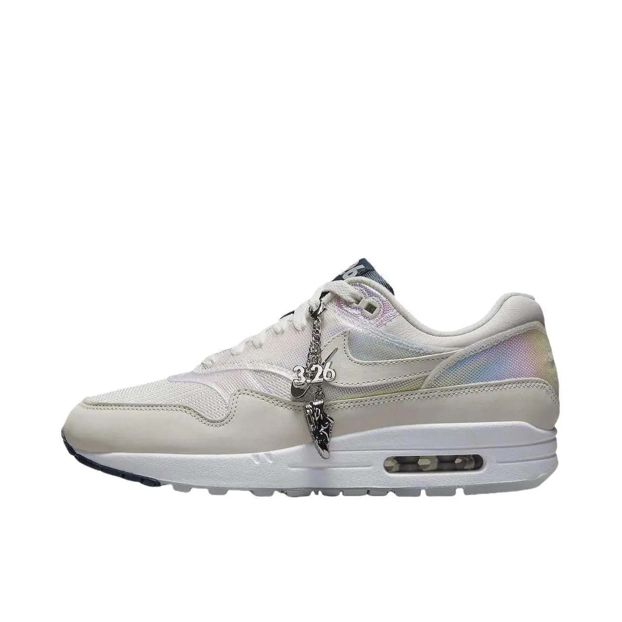 Nike Air Max 1 Women and Men 87 White Gray Air Cushioning Breathable Lightweight Retro Running Shoes DQ9326-100
Nike Air Max 1 Women and Men 87 White Gray Air Cushioning Breathable Lightweight Retro Running Shoes DQ9326-100