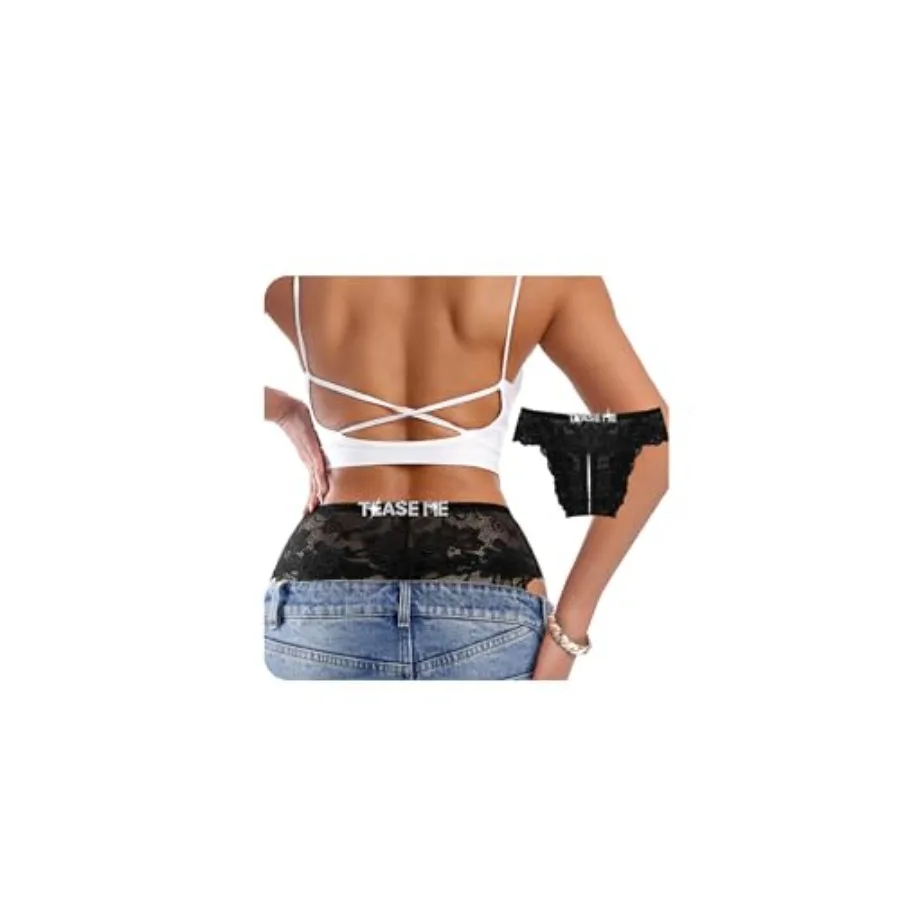 Personalized Thongs with Names, Diy Rhinestone Letter Sexy Lace Thong Custom Name Women Panties
Personalized Thongs with Names, Diy Rhinestone Letter Sexy Lace Thong Custom Name Women Panties