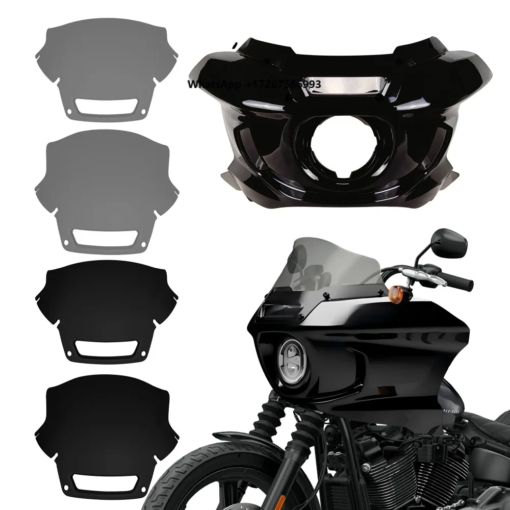 Low Rider S/ST Fairing 7"/9" ST Windshield for Har 1ey Softail Street Bob FXBB 2018-2020 FXBBS 2021-24 Softail Standard FXST
Low Rider S/ST Fairing 7"/9" ST Windshield for Har 1ey Softail Street Bob FXBB 2018-2020 FXBBS 2021-24 Softail Standard FXST