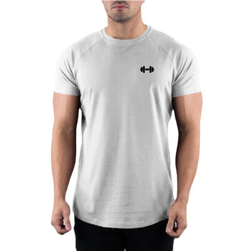 Summer Cotton Running T-shirts Mens O-neck Slim Fit Fitness Short Sleeve T Shirt Bodybuilding Gym Clothing Casual Sports Tops
Summer Cotton Running T-shirts Mens O-neck Slim Fit Fitness Short Sleeve T Shirt Bodybuilding Gym Clothing Casual Sports Tops