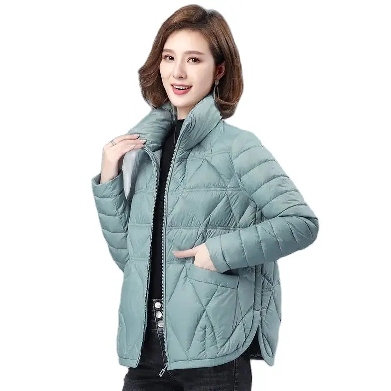 Women's Cotton Coat Mother's Dress Down Cotton Ladies Jacket Light Thin Female Outerwear Short Spring Autumn Women Loose Jacket
Women's Cotton Coat Mother's Dress Down Cotton Ladies Jacket Light Thin Female Outerwear Short Spring Autumn Women Loose Jacket