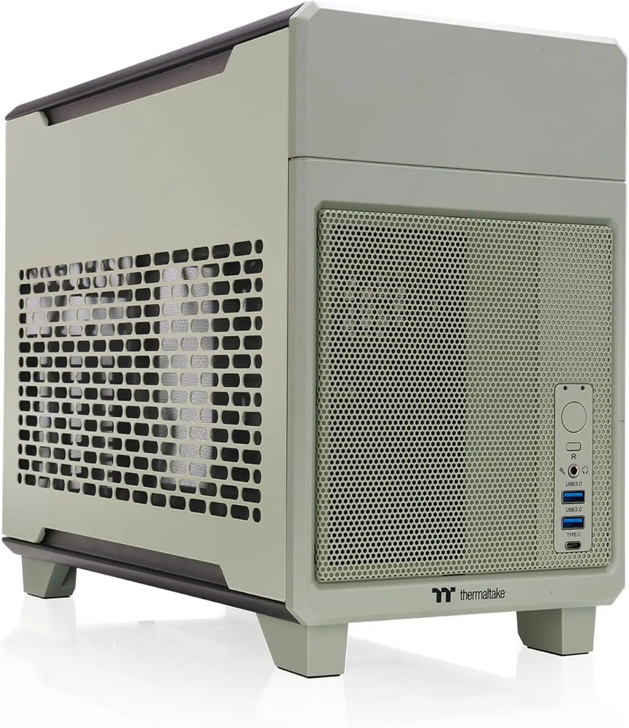 SFF Chassis with mITX Support,18.9L Volume,Includes PCIe 4.0 Riser Cable,Supports 360mm GPU and 280mm Radiator,Removable Bracket
SFF Chassis with mITX Support,18.9L Volume,Includes PCIe 4.0 Riser Cable,Supports 360mm GPU and 280mm Radiator,Removable Bracket