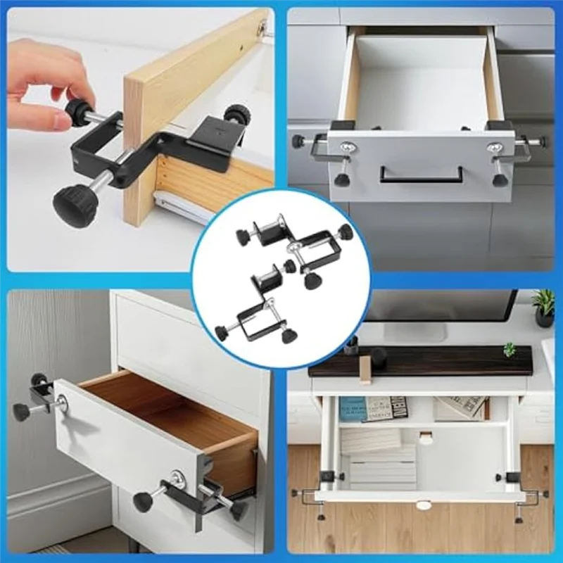 BAAR-2Pcs Drawer Front Mounting Clips,Cabinet Drawer Installation Clamps Hardware Jig Cabinet Drawer Jig For Woodworking Tool
BAAR-2Pcs Drawer Front Mounting Clips,Cabinet Drawer Installation Clamps Hardware Jig Cabinet Drawer Jig For Woodworking Tool