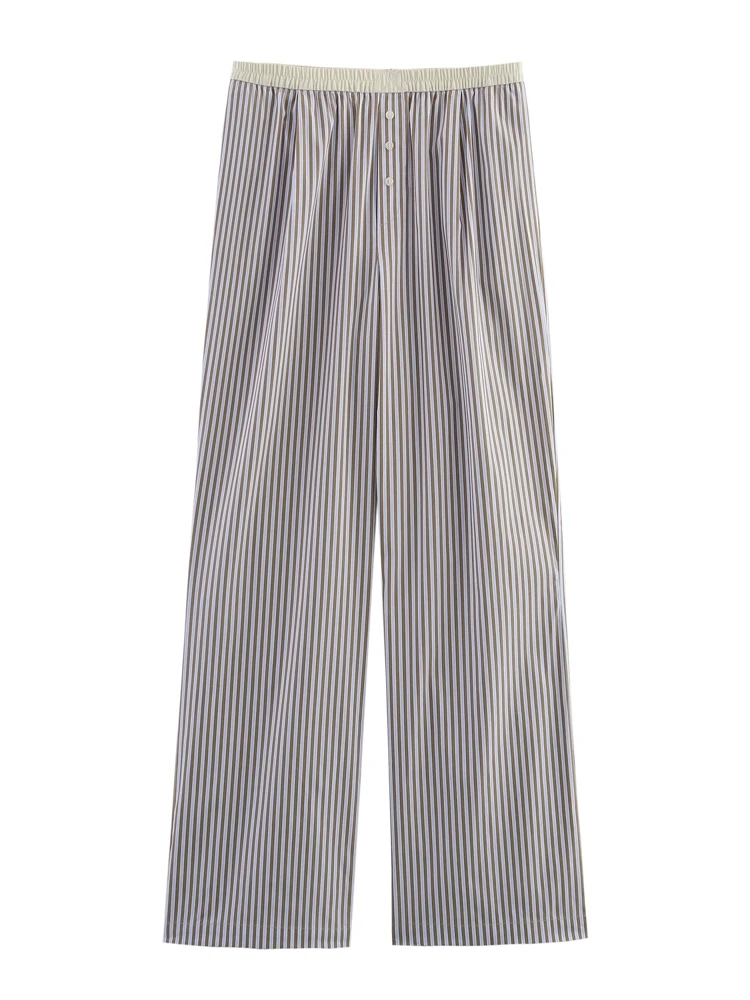 OUROPEAN ZTATION 2025 Summer Woman's Trendy Button Wide Leg Pants Bottoms Streetwear Female Long Pants Ruffles High Waist Print
OUROPEAN ZTATION 2025 Summer Woman's Trendy Button Wide Leg Pants Bottoms Streetwear Female Long Pants Ruffles High Waist Print