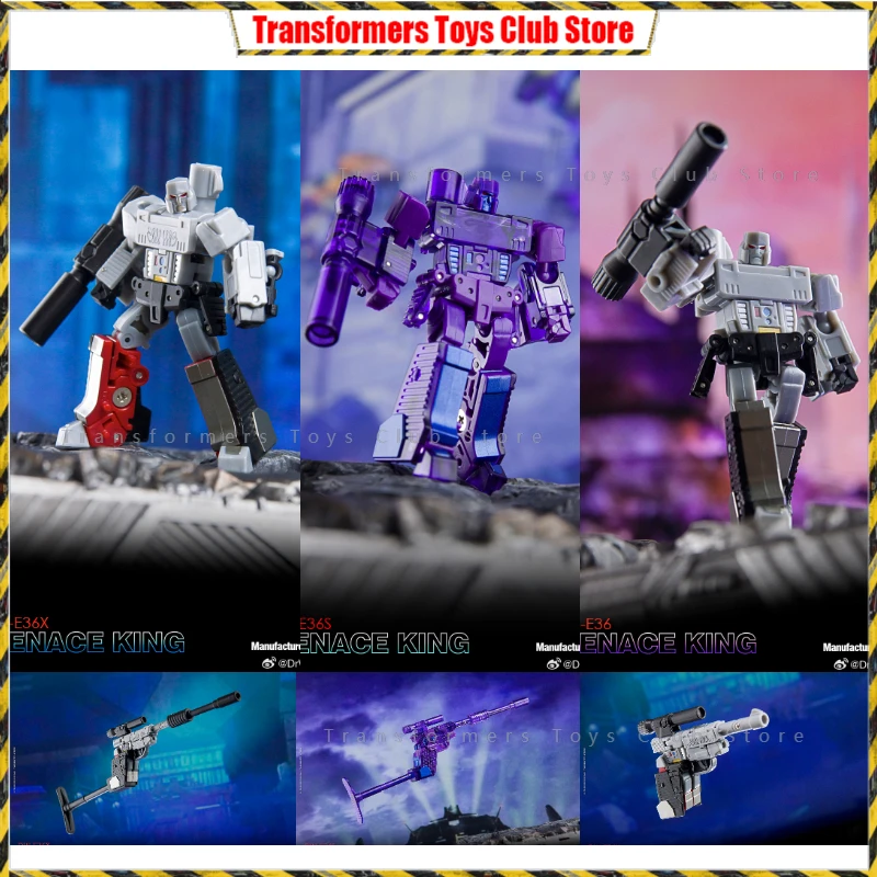 New Original Dr.Wu Transformation Toy DW-E36 E36X E36S Menace King Megatron Small Scale Movie Version Action Figure Model Gift
New Original Dr.Wu Transformation Toy DW-E36 E36X E36S Menace King Megatron Small Scale Movie Version Action Figure Model Gift