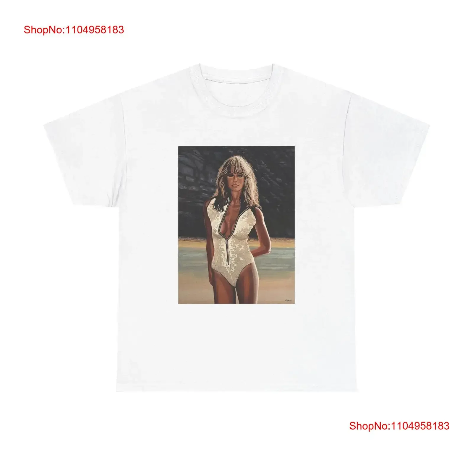 Farrah Fawcett T Shirt Charlies Angels Vintage Model Heavy Cotton 70s vintage Washed fashion homme Soft Stylish Comfortable
Farrah Fawcett T Shirt Charlies Angels Vintage Model Heavy Cotton 70s vintage Washed fashion homme Soft Stylish Comfortable