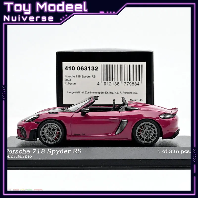 Minichamps 1/43 Porsche 718 Spyder RS Convertible Diecast Alloy Car Model Real Detailed Premium Collectible Ornament Ideal Gift
Minichamps 1/43 Porsche 718 Spyder RS Convertible Diecast Alloy Car Model Real Detailed Premium Collectible Ornament Ideal Gift