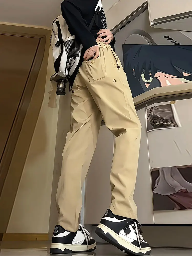 Khaki Soft ell Tee-Proof Men's Spring Autumn Cleanfit Fce Lined Paratrooper Pants Micro Cone Straight Workwear Trousers
Khaki Soft ell Tee-Proof Men's Spring Autumn Cleanfit Fce Lined Paratrooper Pants Micro Cone Straight Workwear Trousers