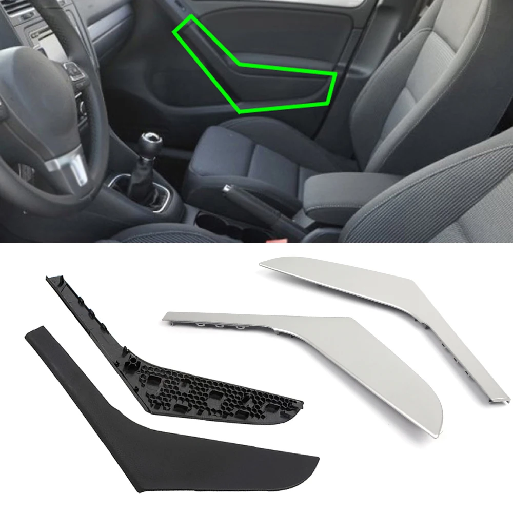 Car Interior Door Left Right Handle Cover Trim for VW Golf Mk6 5-Door 2010 2011 2012 2013 Black/Chrome Silver 5K4868039A
Car Interior Door Left Right Handle Cover Trim for VW Golf Mk6 5-Door 2010 2011 2012 2013 Black/Chrome Silver 5K4868039A